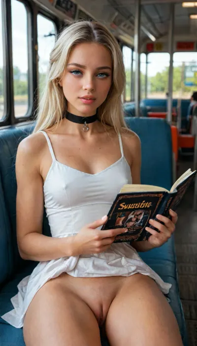 (perfect 10/10 sexiest AI slut:2), (erotic adult model:2), (sexiest adorably cute hot beauty:1.8), (very explicitly eroticized babe:1.9), (sexualized pretty fuckslut:2), (gorgeous:1.3), adorable, cute, (seductive:1.5), extremely sexy face, perfect female face, (upturned beautiful sexy eyes:1.75), (perfectly shaped full lips:1.3), (small cute nose:1.1), (sensually parted lips:1.2), (provocatively erotic:2), (very adorable sexy cutie:1.6), (very shapely body:2), (perfect body:2), athletic, tight body, slim neck, shapely thighs, erect nipples, perfect ass, (irresistibly immaculate pussy:1.6), (tempting gorgeous slut:2), (extremely arousing sexy explicitly sexual flirt:2), ...

BREAK, (girl:1.5), (close:.2), (looking back:.2), .
BREAK, (girly:2), (minx:.2), (petite:.2), (sweet:.2), (slender:.2), (youthful:.2), (cute:.2), (fit:.2), (slutty:.2), (vixen:.2), (sexy:2), (flatchested:.2), (busty:.2), (curvy:.2), (tanned:1.6), (tan lines:1.6), (dark complexion:.2), (makeup:.2), (eyelashes:.2), (freckles:.2), (sweaty:.2), (pussy juices:1.6), (shy:.2), (blushing:.2), (worried:.2), (flirty:.2), (lewd:.2), (excited:.2), (moaning:.2), (begging for sex:.2), (head tilt:.2), (redhead:.2), (blonde:.2), (brunette:.2), (white blonde:1.5), (choker:1.7), (white sundress:1.6), (reading a novel:1.6), (looking at viewer:1.7), (bus station:1.6), .

BREAK, (softporn amateur modelling still from a very erotic set featuring a beautiful girl:2), (extra intricate high-definition fidelity:2), (incredibly detailed:2), <lora:adlima_xl_1_standard_merge_62_88_05_05:2>, <lora:sunnyrayyxo_v1_SDXLBase:2>, <lora:LCMTurboMix_Euler_A_fix:.8>