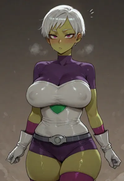 (Ratatatat74), (cheelai, dragon ball), solo, <lora:ratatatat74-000050:.8>