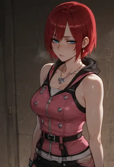 (ratatatat74), (Kairi, Kingdom Hearts), solo, <lora:ratatatat74-000050:2>