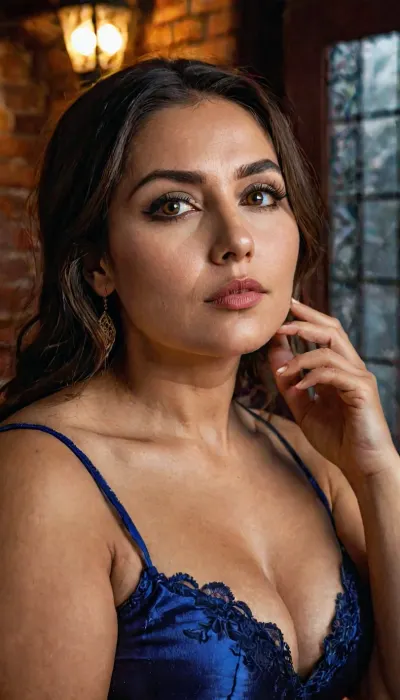Full-frame sensor, (Full Frame, 36×24 mm), — provides better detail, a wider dynamic range, (better handling of shadows and highlights), and less noise at high ISO values, ultra-high detail, very professional 8K HD, ultra HD, high-quality.Russia's village woman 42 years old, sexy curvy body, HHLuteCos, <lora:HHLute_SDXL:.8>