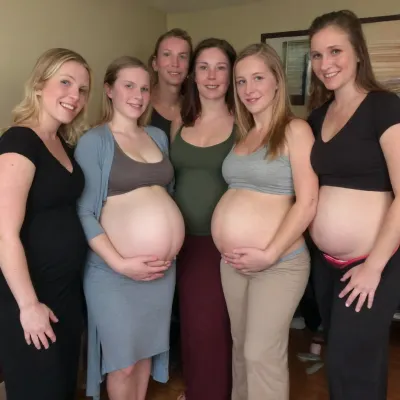 Group, Cute, beautiful, skinny, College sorority, girls, nude, pale, tanlines, party, kissing, varied, huge tits, diverse bodies, candid, photo, leak, snapchat, selfie, (all pregnant 9 months:1.9)