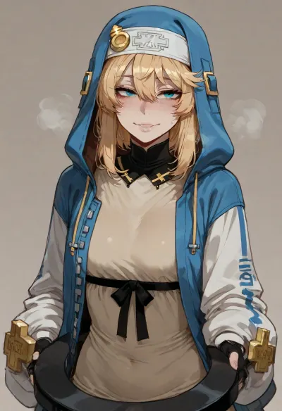 (Ratatatat74), (bridget from guilty gear), solo, <lora:ratatatat74-000050:2>