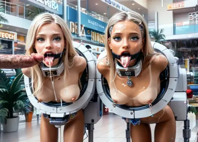 ((light perfect huge very long very thin dicks in mouth:1.8)), ((white smooth thin long penises in mouth from viewer's sides:1.7))