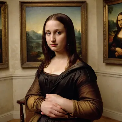 Mona Lisa sucks the cock of Leonardo da Vinci, <lora:rearpussy-xl-1.0:.8>