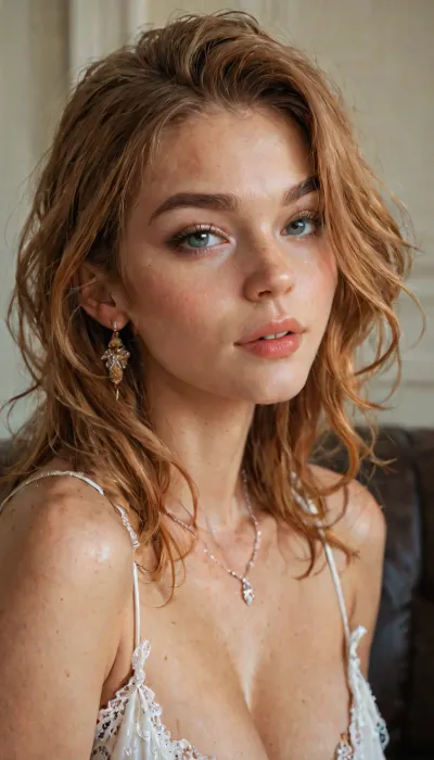 masterpiece, ultra detailed, photorealistic, 8k resolution, 1girl, solo, gorgeous girl, brown hair, jewellery