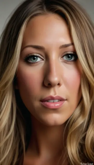Create a half-portrait of Colbie Caillat.
