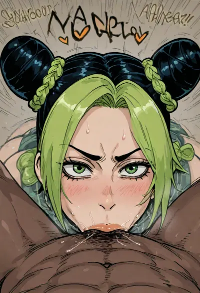 (Baalbuddy), (jolyne cujoh), deepthroat, bbc, pov