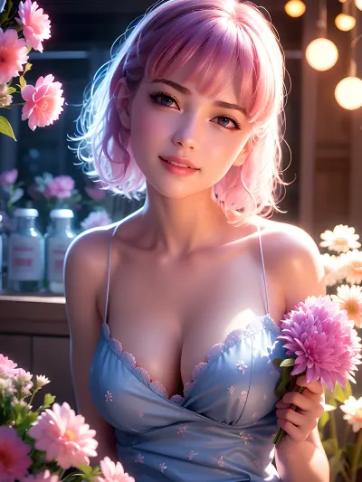 Un superbe papier peint de 150 mm avec un contraste élevé, un éclairage volumétrique et des pores extrêmement détaillés dépeint un beau visage de femme de profil en porcelaine avec un accent aigu sur ses yeux et ses lèvres. Le portrait photoréaliste a été généré grâce à la technologie de l'IA et