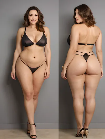 one woman 40 years old, undressed, full body standing view, (supermodel:1.2), (tall woman:1.5), elongated oval face, perfect face, plump lips, perfect lips, smiles, blue eyes, big eyelashes, bright makeup, very big butt, hairy pussy, big hips. Hairstyle, a messy Wavy hair with loose strands framing the face, brown hair.
Legs, (thigh spread apart:.1), (legs spread apart:.5), (knees spread apart:.5), <lora:epiNoiseoffset_v2Pynoise:.7>
