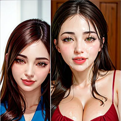 我闭上眼睛,深呼吸,想在之后冷静下来 之后,女孩在图片是惊人的。 她的长长的深色头发 伸向她的背部 她明亮的蓝眼睛闪烁着恶作剧