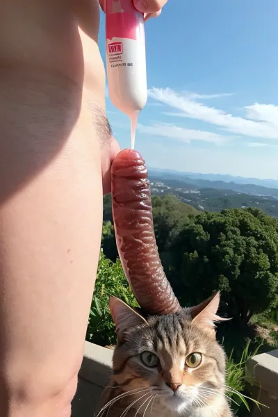 penis→プッシーキャット, <lora:innievag:.5>