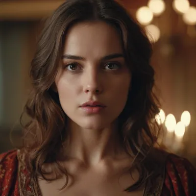 女子赤身裸体,身在镜前时,汗出而闪. 她刚刚完成了一个锻炼会 现在休息休息 当她在镜子里看着自己时 有东西吸引了她的眼睛