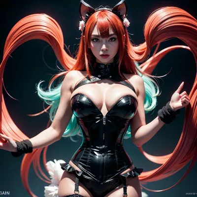 一张令人惊叹的人工智能照片, 显示一个可爱的姑娘, 光线柔软温柔