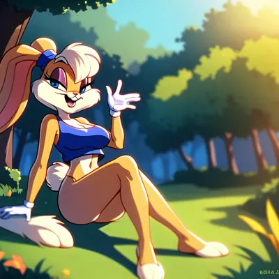 Lola found a bunny and fell in love with it, taking it home and giving it a loving home