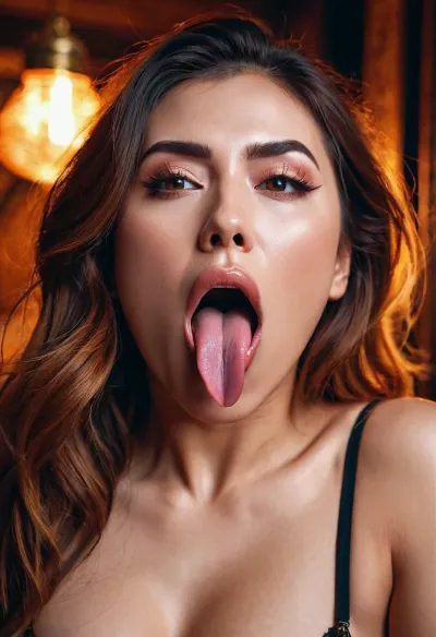 一个长着AHGAO脸的女人 和丈夫处于妥协的境地 她被吓坏了 无法相信他所看到的