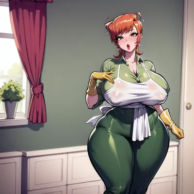 A mãe de Dexter, uma estrela pornô profissional com um enorme busto e maquiagem, adorava mostrar seu corpo em seu quarto. Ela tinha uma enorme coleção de brinquedos sexuais que ela costumava se divertir enquanto assistia vídeos pornôs em seu laptop. Um dia,