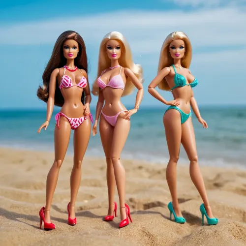 Tres chicas se sentaron en el bar, bebiendo sus bebidas. De repente, uno de ellos se volvió hacia los otros dos y dijo: "Siempre he querido tener una muñeca sexy con tacones altos y labios grandes." Las otras dos chicas cambiaron de vista