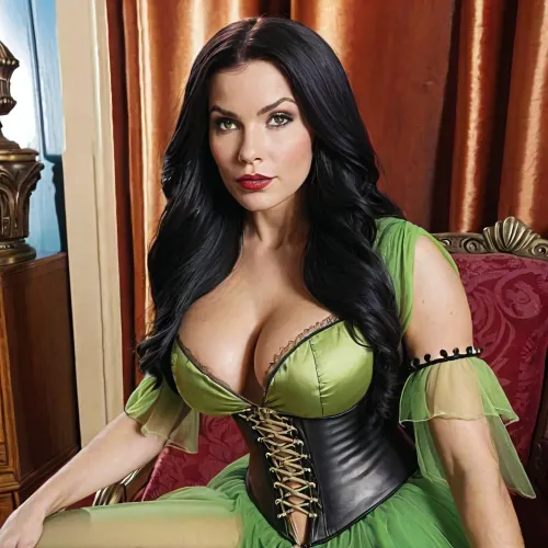 胡克坐在他的书房/套房里,当时小叮当,一个绿翅膀和金发的仙女,前来求救. 她来找他商量一些重要的事 虎克仔细听了 当小叮当解释她是