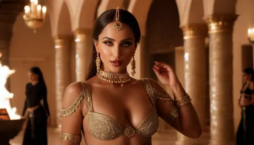 在一个人类身体的美丽被颂扬的世界中,有一个女人凌驾于一切之上. 她叫法蒂玛 她被选为苏丹后宫女主角