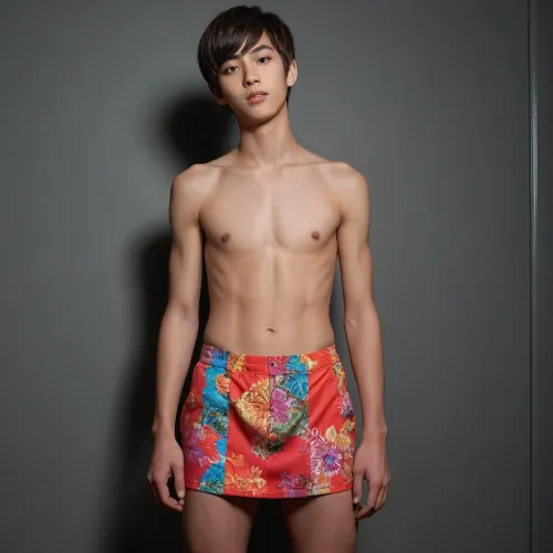 Big dick twink, Japanese twink, hung twink, big dick, hung dick, big penis, big balls, low hanging testicles, long penis, soft dick, cute, sexy, slim waist, cute mini skirt, seductive, submissive and breedable, guy, gay guy, gay twink, full body, full shot, penis, flaccid, erect, large