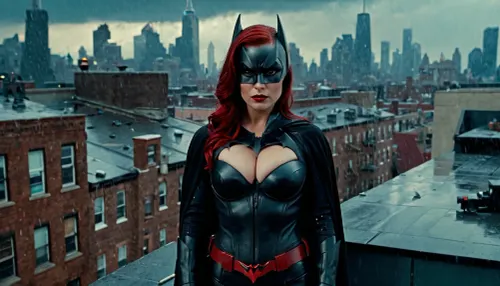 Женщина-летучая мышь стояла на крыше, ее огромные поддельные круглые сиськи прыгали, когда она обследовала город внизу. Она была готова принять любой вызов, который придет на ее пути, независимо от того, насколько безумно массивны ее невероятно большие поддельные круглые сиськи