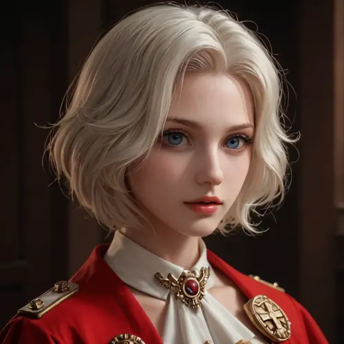 Warhammer 40k battle sister looking like a owl