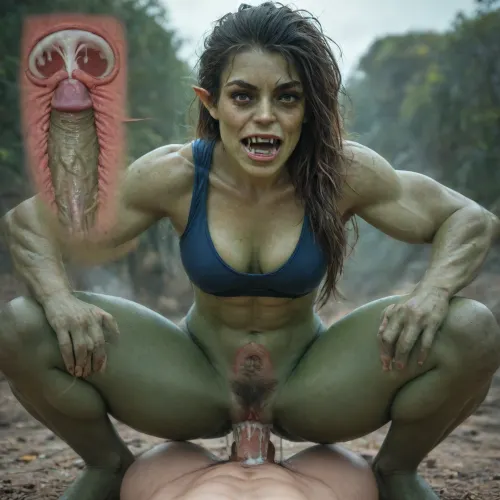(upper body in leather armor), (60 yo female orc), (sexy warrior orc), (green skin:3), (scary face of a female orc with fangs:1.5), (fitness body:1.5), (pov squatting cowgirl vaginal sex), (x-ray of dick cumming top left site:1.2), (white cock of human, hard thick cock, ultra large cock), (view from below, bending forward:1.1), (messy hair, dirty hair, very long hair:1.1), (green skin, fintness body, Visible limbs), (Hairy pussy, Hairy Armpits), (cum fluid flows from vagina on cock:1.5), (background of the desert), (Sweaty body, Sweating), (stinky feet, stinky pussy, strong smell), (fog from sweating, lots of fog, lots of smoke)