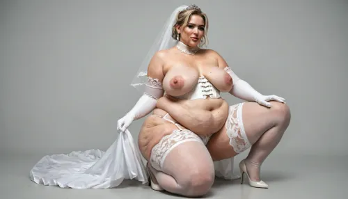 angry old priest gropes and fingers the fat bride, woman, Wedding ceremony, sexy overweight bride, 18 years old stunningly beautiful, extreme fat, obese, cellulite, stuffed, sagging belly, big, faat ass, fat double chin face, ssbbw blonde, (bride veil over her face, white lace bride themed lingerie, open, (show fat belly), corset, stockings, collar, long gloves, high heels), (sexy bride dress revealing meaty naked breasts to old priest, old ptiest groping her hard in her wobbly belly, looking into his eyes, (38DD), (no scars), (perfect skin, skin pores), (hard nipples), closeup, groom, pastor, masterpiece, insanely detailed, professional photography, 8k, UHD, captured with a Nikon D850
close up
always show the ssbbw bride and the old priest in a wedding ceremony together !!), side view-she gets her fat ass deep fingered with hand, (5 fingers !!), by the horny, skinny old priest