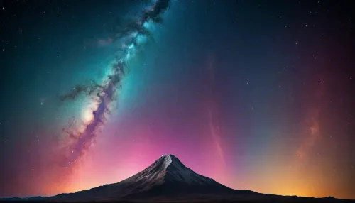 sehr viele Farben weiter weltraum