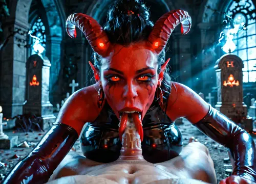 Midnight의 걸작 : 삶과 죽음의 succubus herzha의 춤