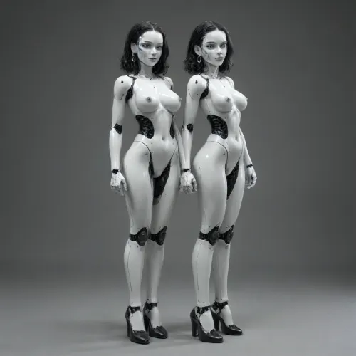 Full body, nude, robot skin, android skin, robot girl, mechanical parts, android, 1girl, hdr, dtm, full ha, masterpiece, 8k, beautiful, highly detailed, cinematic, dynamic angle, ultra detailed graphic tension, dynamic poses, stunning colors, cinematic lighting effects, super vista, <lora:robot_skin_XL_1.0.6:.6>