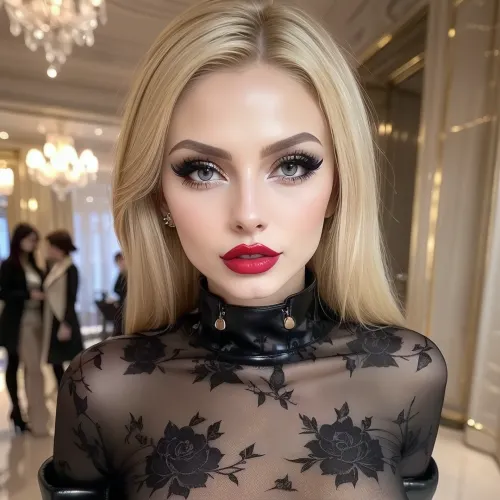 natural petite cutie, 18 years old russian beautiful model, (slim), ((super detailed professional photography)), masterpiece, photorealism, DSLR camera, best quality, best resolution, with UHD resolution, perfect composition of light and shadows, the brightest image, clear focus, depth of field, skinny, perfect body, perfectly detailed skin texture, (perfectly detailed sparkling eyes), (perfect highlighted blonde hair), 32k, 30 mm lens, 1/250 s, f/2.8, ISO 300, perfect big tits, long very shapely legs, perfect pussy, (escort girl), (luxury hotel, elevator, night), (long leather coat), (full body in the frame), pantyhose, floral_print, print_legwear, (looking, at, viewer:1.4), gr4ph1cl1n3r, graphic, eyeliner, lipstick, <lora:weight_slider_v2:-1>, <lora:detail_slider_v4:.5>, <lora:pokies_9:.5>, <lora:Rose print pantyhose_v1:.5>, <lora:gr4ph1cl1n3r:.5>