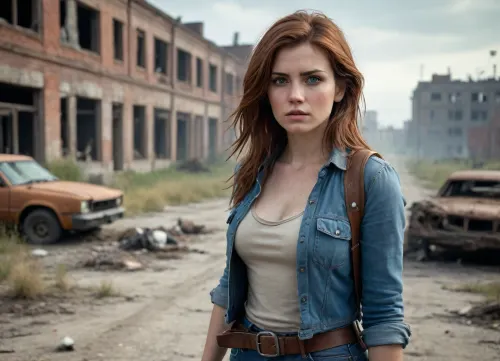 Ranger solitaire dans la friche oubliée : un panorama post-apocalyptique hyperréaliste de 8k avec profondeur et détail

- Oui.

Dans la friche hyperréaliste et post-apocalyptique, une femme ranger seule, sa figure accentuée par des vêtements pratiques mais ravagés, cherché sans relâche à survivre au milieu des ruines de la ville et des intérieurs en décomposition. Ses yeux ambrés scannaient le champ désolé sous un ciel brumeux, des zombies lointains se cachant près de bâtiments effondrés, tous capturés en résolution de 8k avec un éclairage cinématique HDR, anti-aliasing, profondeur de champ se concentrant sur son expression déterminée et un environnement rempli de débris. L'image, rendue en format PNG sans perte, présentait des textures photoréalistes, de la rouille, du béton fissuré et des surfaces altérées, enveloppées d'ombres tracées par rayons, du brouillard volumétrique, de l'occlusion ambiante et d'un classement de couleur bleu-gris froid.