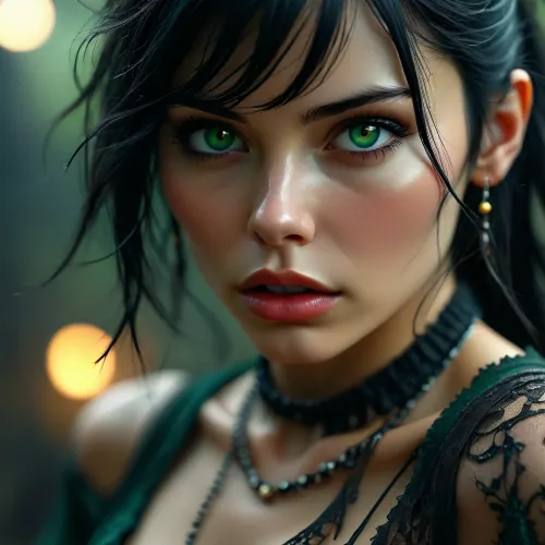 Extreme close up, (maximum quality), (high resolution), DSLR, INTRICATE, ATTRACTIVE, mood lighting, intricate, elegant, (highly detailed skin, skin details), sharp focus, volumetric fog, 32k UHD, filmgrain, high quality, Realism_Quality_2xx_By_Stable_Yogi, DSLR camera, best quality, best resolution, uhd, perfect composition of lights and shadows, dynamic, the brightest image, clear focus, high resolution, (extreme detail), (ultra realism), UHD, super high quality, super high resolution, extremely detailed. ###

30 year old, long black hair, ripped revealing clothes, goth, 34c breasts, (((view from behind))), perfect face, green eyes, cute, closeup, petite body, beautiful face, (), (very hot body), but, DonMD34thM4g1c4tt1r3XL, <lora:MJ52:.1>, <lora:Real_Photo_Detail_XL-000003:.7>, <lora:BUT_SDXL_SHS:1.9>, <lora:710302_training_data:.5>, <lora:DonMD34thM4g1c4tt1r3XL-000008:1.7>