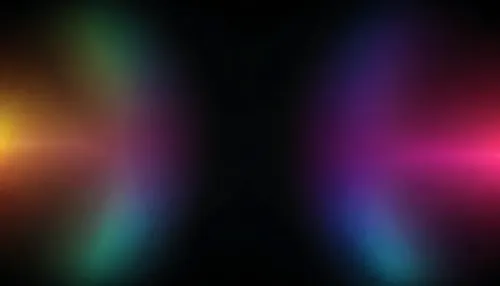 black background, multicolored gradient