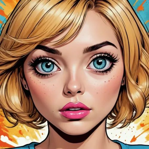 Pop art comic style boom chaotic, /©KlTTY-ART/