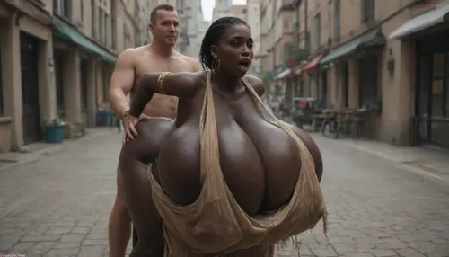 ((very beautiful slutty seductive African prostitute woman fucking a very fat very old business man standing next to her)), (very gigantic very massive droopy tits:1.55), (very overflowing cleavage:1.25), (very low cut long boob cleavage), fucking from behind, at a brothel in a whirlpool, (absolutely black skin:1.65)