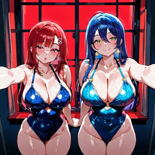 ((2 different girls and one pov viewer)), ((((standing in a red light district window in amsterdam)))), she is behing a window, (night time), streat view, ready to fuck, slutty outfit, want to fuck me, tease me hard, striptease, try to get me in, pressing her tits against the window