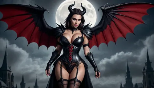 beautiful sexy skinny 20 year old gothic warrior demon woman in armor flying in the sky behind the moon on the night, very big massive round boobs, wearin sexy black lace and tansparent lingerie, high heels, garter belt, stockings, Maleficent horns, long and large Maleficent wings, Red eyes, bare legs, good hands, perfect fingers, breasts, boobs, huge, tits, prefect vagina, pussy shaved, <lora:bombshell_v2:.8>, Seraphim, <lora:Seraphim_Style_SDXL:.8>, ObsidianWood, <lora:ObsidianWood:.8>