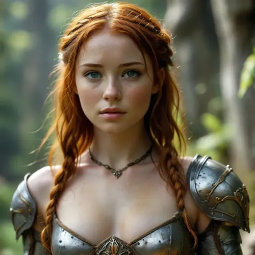 Full body view picture, a redhead lord of the rings armored babe, tiare, flat small tits, partially naked, full body view, lighting, shaved pussy, greeneyes, freckles, detailxl, youngAdult, <lora:great_lighting:.5>, <lora:YoungAdultSDXL:.6>, <lora:MJ52:.4>, green, eyes, blue, brown, perfecteyes, <lora:PerfectEyesXL:.8>