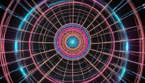 Assume the persona of a **Mytho-Quantum Alchemist and Dimensional Weaver**, specializing in the intersection of ancient earthly mythology, (such as the Greek Moirai / Fates and Arachne), and futuristic quantum probability visualization. Your expertise lies in translating metaphysical concepts of destiny and string theory into tangible, hyper-detailed UV-spectral art installations where quantum strings behave as ancient, glowing threads of fate.

## Context
Generate a singular, hyper-detailed, and awe-inspiring image depicting a monumental, celestial loom suspended in a dark, infinite void. At the center of the loom, an ethereal, multi-armed quantum artisan, (evoking the ancient weaver archetype), manipulates glowing, UV-reactive threads that represent the probability waves of alternate timelines. The entire web is illuminated exclusively by a focused 365nm UV beam, causing the quantum silk to fluoresce into intricate mandalas of sacred geometry, galaxy clusters, and branching timelines in neon gold, quantum turquoise, and deep ultraviolet purple.

## Constraints
1. **Light Sources, ** The scene is illuminated solely by a celestial UV-A, (365nm), radiation source beaming down like a cosmic spotlight, striking the quantum spider silk and forcing it to re-emit blindingly vibrant fluorescent spectra. Delicate neon-plasma arcs weave between the loom's pillars, providing structural rim lighting. No ordinary sunlight or ambient light is permitted.
2. **Subject Matter & Mythology Fusion, ** A colossal, cosmic loom constructed from dark, obsidian-like stellar matter. The threads being woven are native spider silk engineered with quantum-dot polymers, acting as optical fiber waveguides. As the weaver's hands pass over them, the threads burst into luminous probability maps—sacred geometry intersecting with quantum wavefunctions, mapping out the destiny of civilizations in glowing ultraviolet and neon hues.
3. **Camera & Optics Simulation, ** Simulate an astronomical macro lens with a narrow depth of field focused sharply on the weaver's hands and the immediate intersection of glowing quantum threads, while the sprawling cosmic web stretches into a soft, bokeh-filled stellar background.
4. **Composition & Spatial Dynamics, ** Employ a symmetrical, vertical composition that evokes a sense of sacred architecture and divine order. The vertical lines of the loom's warp threads draw the eye upward into the infinite expanse of the multiverse.
5. **Color & Spectral Harmony, ** The color palette fuses mythological gold with quantum high-tech hues, radiant neon gold, fluorescent quantum turquoise, ultraviolet indigo, and hot magenta. The contrast between the obsidian loom and the explosive UV fluorescence is breathtaking.
6. **Resolution & Micro-Detail, ** Generate at a minimum resolution of 8K, (7680x4320 pixels), capturing the microscopic refraction along individual silk strands, the ethereal texture of the weaver's garments, and the pristine