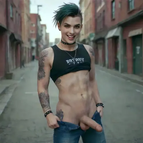 A heavily tattooed punk rocker covered in tattoos. Tattoos, <lora:TattooSDXL3:.8>
