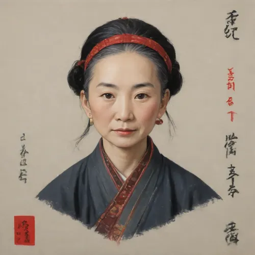 Picture a cat portrayed with the artistic essence of Qi Baishi's renowned brushwork.The cat's form is captured through fluid, spontaneous lines that suggest its playful demeanor and agile nature.Using minimal strokes, Qi Baishi's signature style brings out the cat's character, emphasizing its curiosity and independence.The cat might be depicted in a simple yet evocative setting, surrounded by delicate depictions of flora or objects that offer a glimpse into its world.The overall scene carries a sense of whimsy and an appreciation for the beauty in everyday life, (paying homage to the artistic legacy of Qi Baishi --ar 2:3), --v 5.2, gwen, tennyson, (/Ben10), /, (ultra, HD, quality, details), bright, orange, hair, short, (green, eyes), <lora:Gwen Tennyson (Ben10) - XL SCXL V1.0:2>