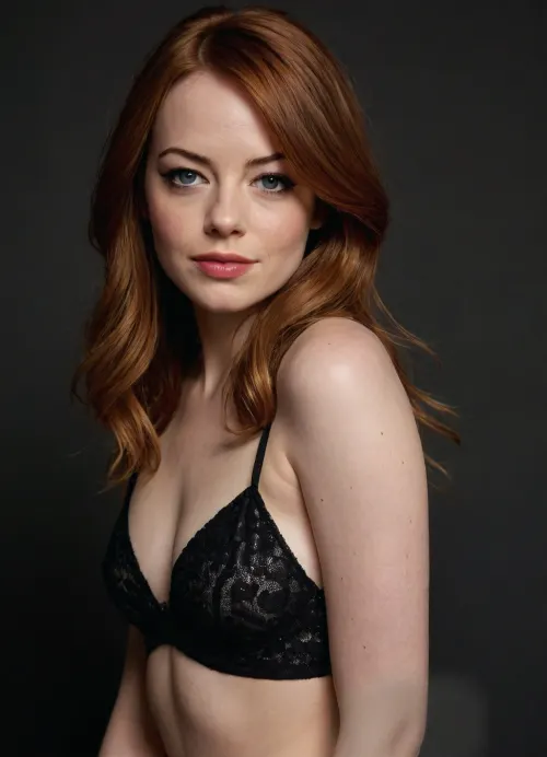 Sexy redhead model.