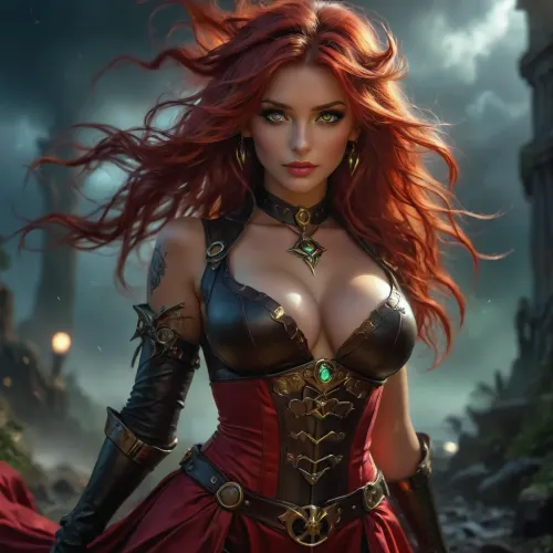 30 year old woman, ((Portrait)), a hyper realistic ultra detailed photograph of a beautiful steampunk woman 30 years old, fantasy steampunk woodland at night, dark and stormy, red hair, red steampunk satin seductress dress, long wild hair, ((strong wind, storm)), perfect mature face, perfect nose, full lips, strictly pose, detailed symmetric beautiful red eyes, detailed gorgeous face, steampunk environment, exquisite detail, medium height, front view, ((c cup breasts)), close up view, 111cine8matic55, masterpiece, 32k, (Masterpiece), high quality, Volumetric Lighting, backlight, sexy, punk style, vaporwave, neon, vibes, vibrant, stunningly beautiful, crisp, hyper realistic, sleek, red highlights, red shadows, shadowislexl, armored, glowing, ghostly, <lora:attractive_notrigger:1.5>, <lora:BUT_SDXL_SHS:1.9>, <lora:Vivid Midjourney mimic - XL SDXL v2.0:1.5>, <lora:add-detail-xl:2>, <lora:shadowislesXL-000007:1.3>