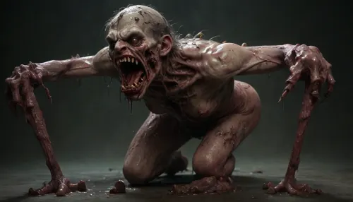 {, (((putrid demon:1.9))), (((defecating:1.89))), true}, mutilated arms concept, art, realistic, dark, theme, low, light, ab0m, <lora:Concept Art DarkSide Style LoRA_SeaArt Furry XL 1.0:2>, <lora:ab0m:2>