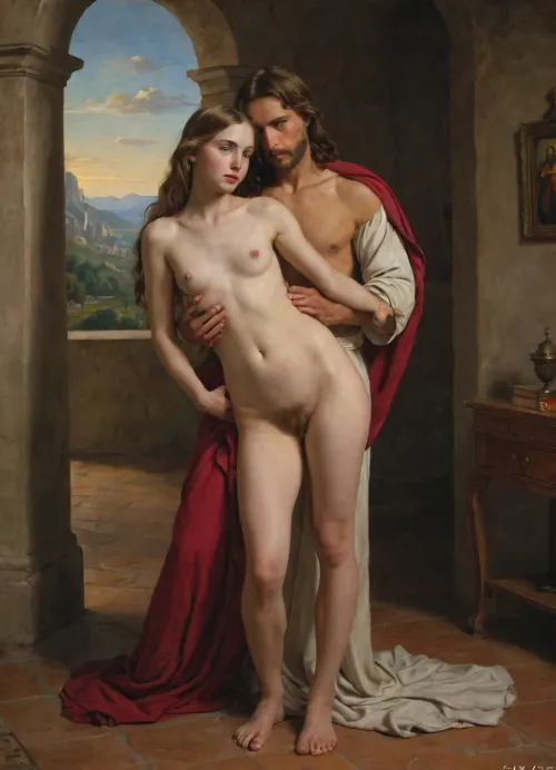 Jesus and Maria Magdalena