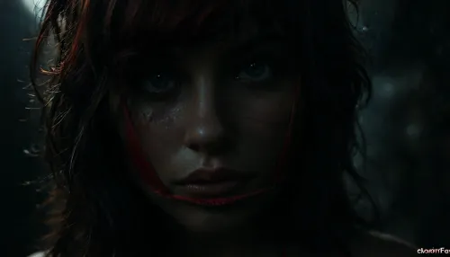 Uhd, 8k, High quality, dark style Realistic photo, Professional dark style photo shoot, Clear picture, The face is close-up, Generate the face first, A beautiful face, The right proportions, The face in the foreground, Face GENERATION Priority, (wear red Micro Bikinis:1.5), 30 years old, Sweaty face, Wet face, (Euphoria face:1.7), (very long hair:1.4), (red hair:1.7), wet hair, Ruined makeup, (Ice blue eyes:1.5), (Natural tits:1.7), (tan line:1.6), (huge tits:1.7), (Voluptuous body:1.5), (hairy pussy:1.6), (Beach:1.1), (sand:1.1), (sandy beach:1.1), (tropical paradise:1.1), (sea background:1.3), (moon background:1.6), (moon light:1.6), (night:1.6), score_9, score_8_up, score_7_up, 1girl, close up, from below, beautiful face, wide jawline, leaning forward, sexy pose, all fours, (closeup:1.7), face focus, (<lora:dark:1.5>:1.5), <lora:style_lora_realis:1.6>, <lora:milkers_v2:1.8>, <lora:SDXLHighDetail_v6-000005:1.9>, <lora:MJ52:1.7>