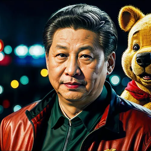 女性は、AIツールWinnie the Poohを使用して、中国のリーダーであるXi Jinpingの光現実的なAI生成画像を作成しました。 写真は、醜いサイバーパンクゾンビと彼のドラゴンの衣装で西ジンピングの美しいレンダリングでした