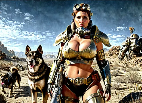 PEPowerArmor是一位女性,她创造了现实的人工智能8k女性形象,使她成为了一位值得考虑的艺术家